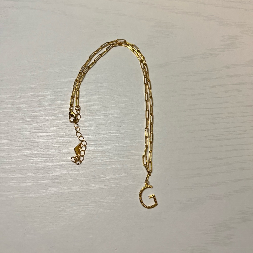 Letter G Necklace